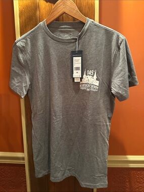 Kentucky Derby 145 Grey Short-Sleeve Men’s T-Shirt XS, new with tag